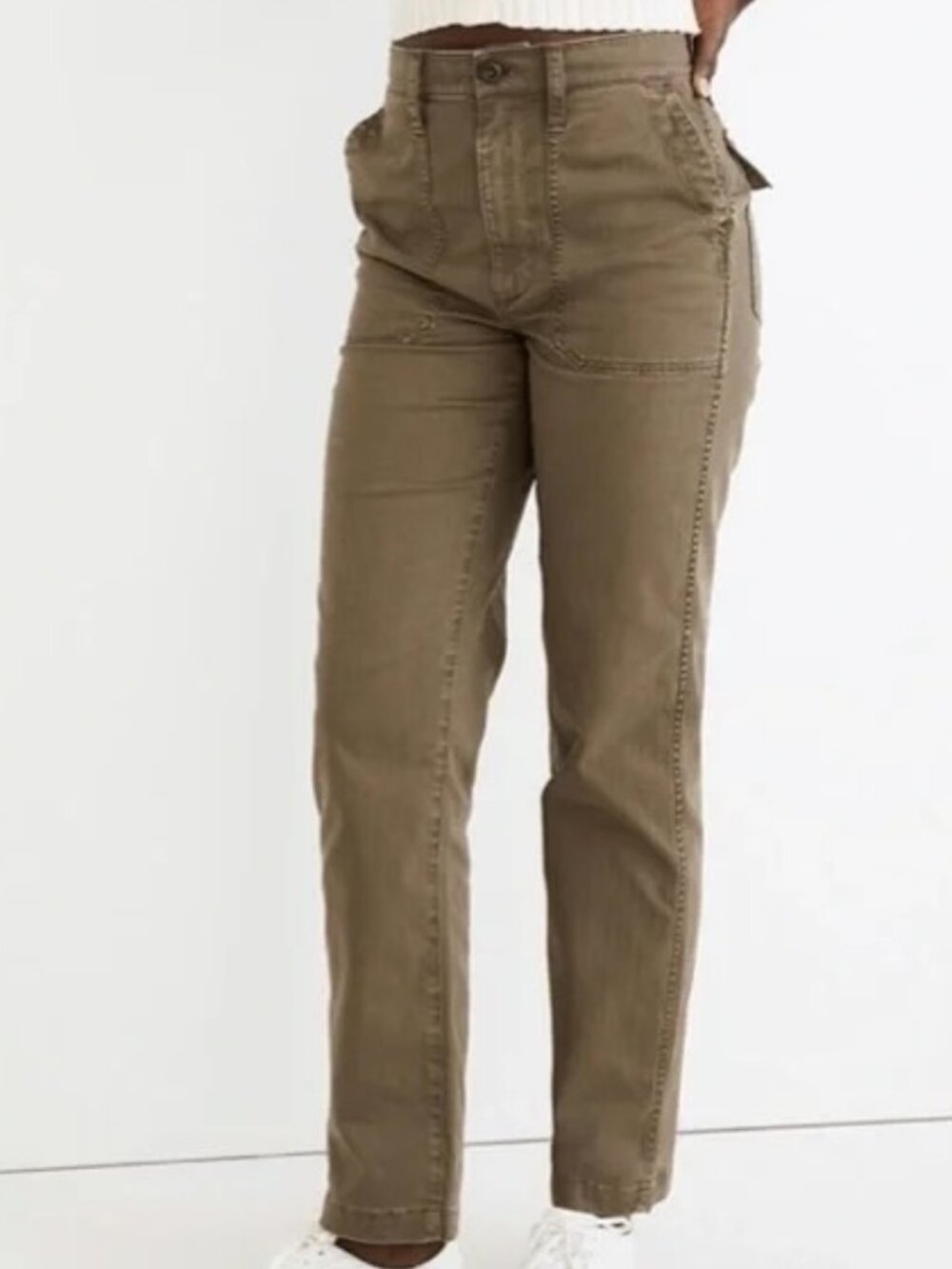 MADEWELL Curvey Perfect Vintage Workwear pants